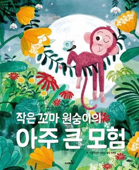 작은 꼬마 원숭이의 아주 큰 모험의 표지