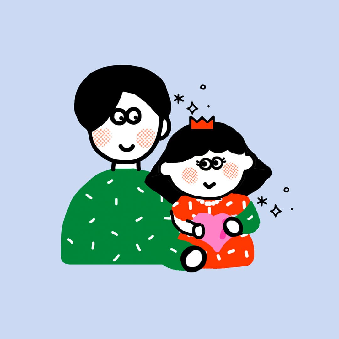 분홍색을 좋아하는 여자아이, 바꾸지 말고 존중해 줘요의 커버 이미지