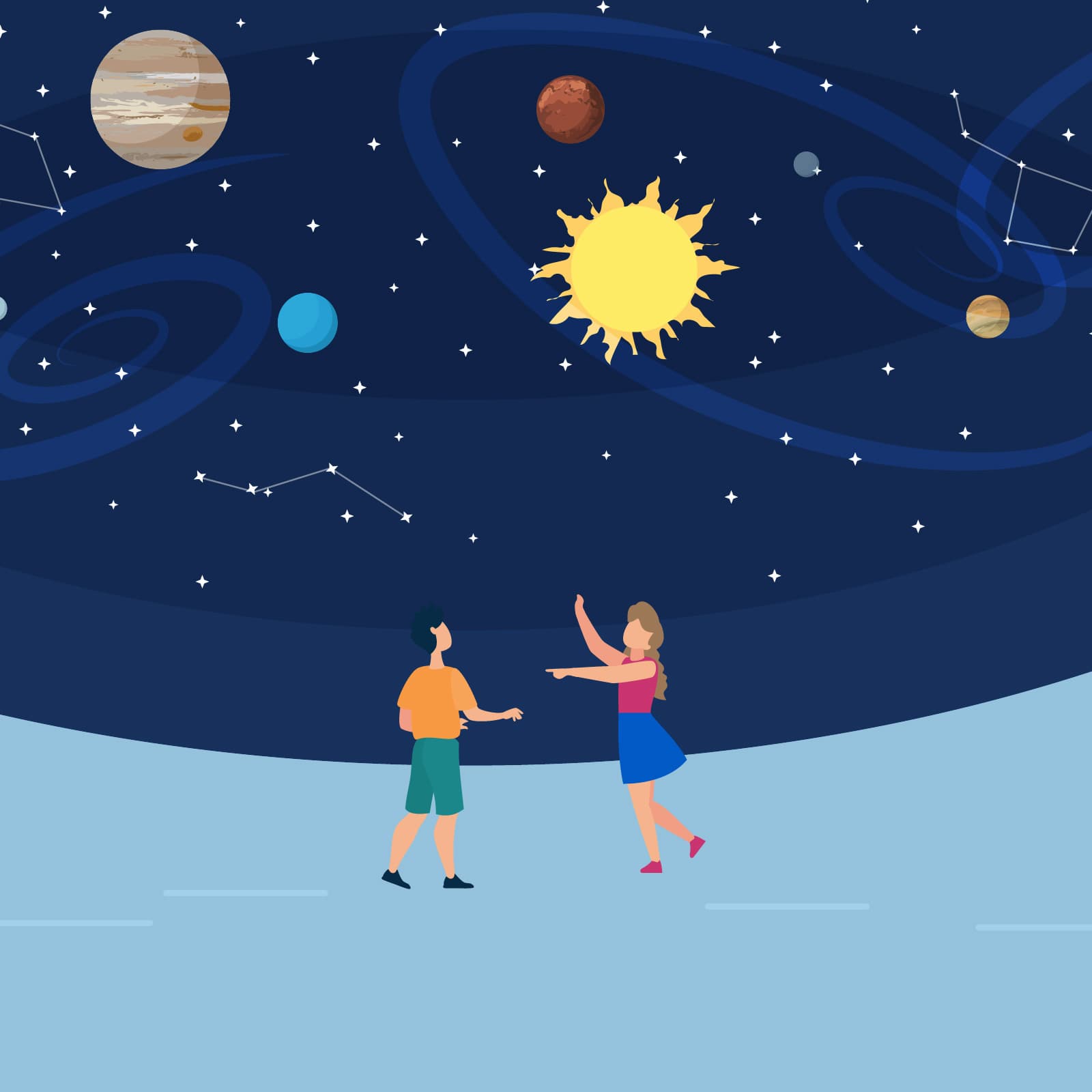 집 앞을 천문대로 만들어주는 천체 관측 앱 추천의 커버 이미지