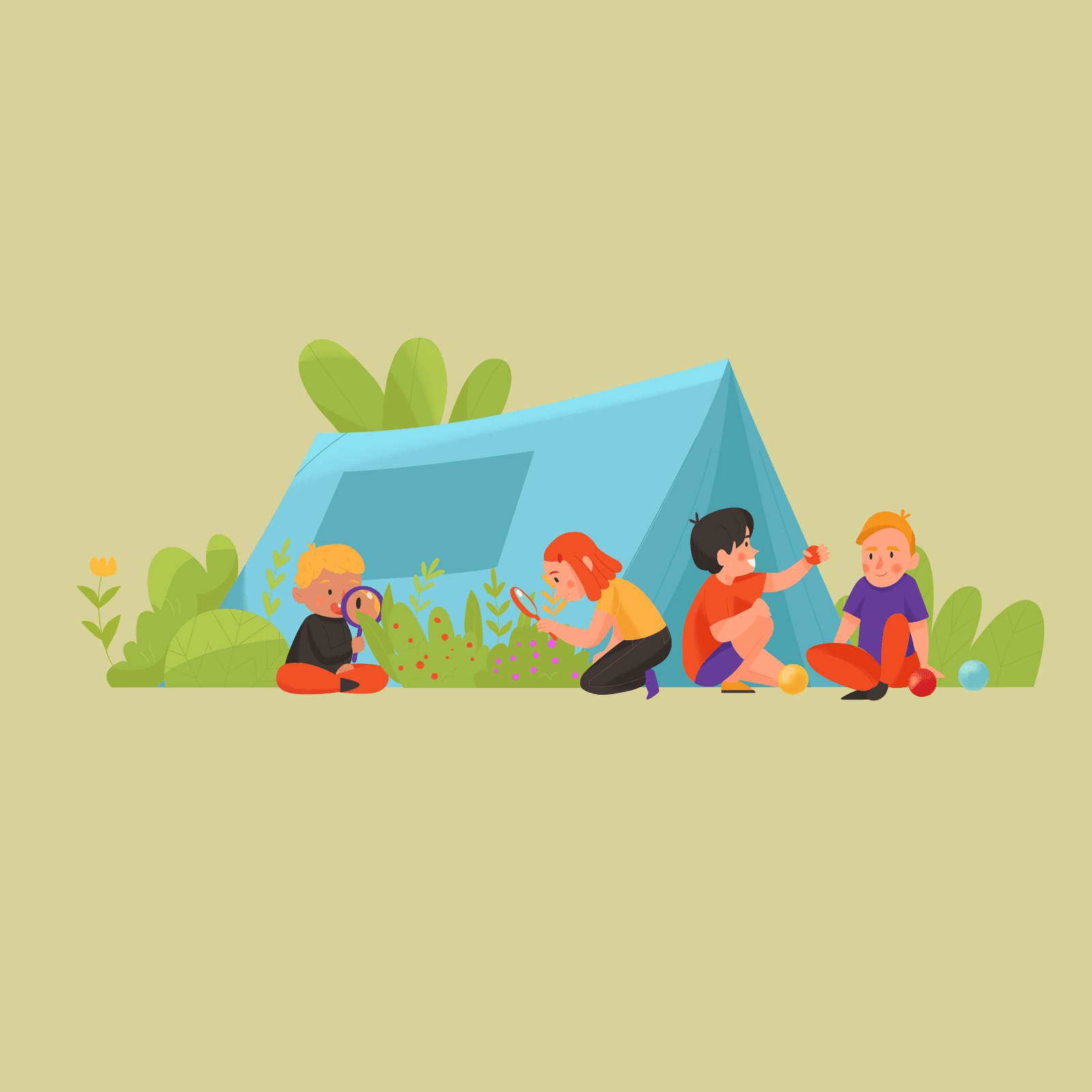 야외에서 성별 구분 없이 놀아요!의 커버 이미지